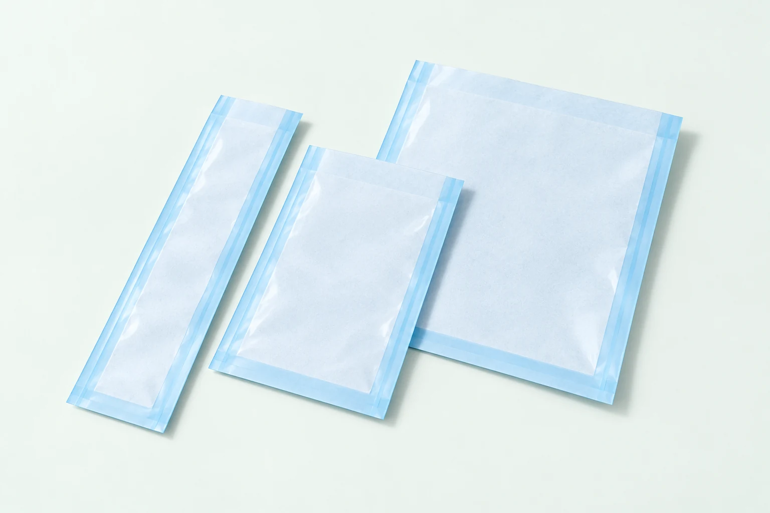 Custom pouches in different proportions