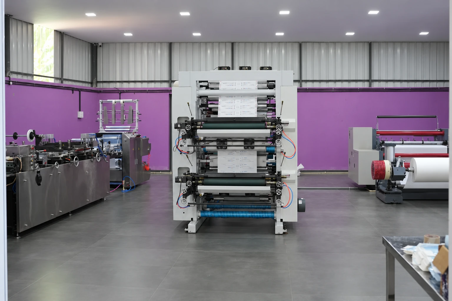 Inside the RxSterile factory, showing its production equipment